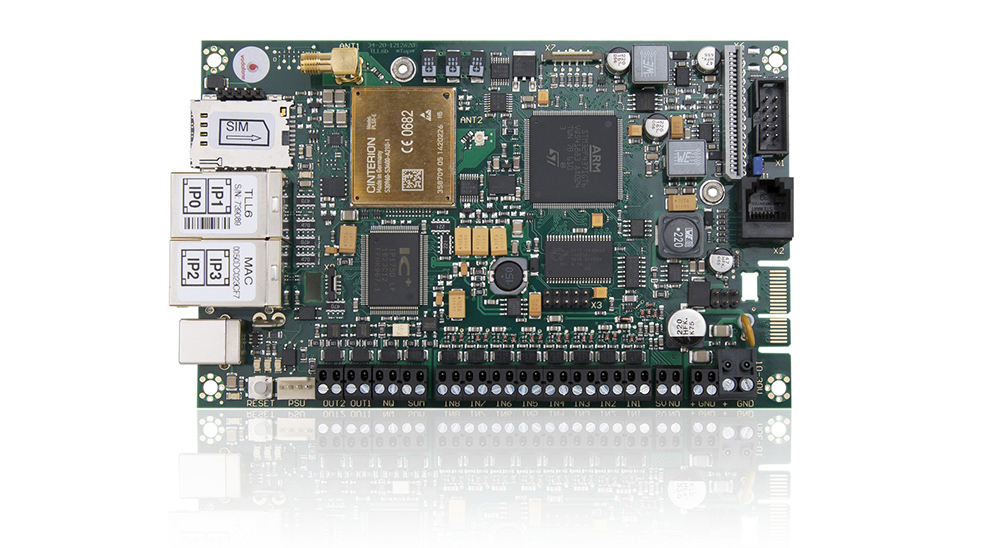 Sicherheitsrouter/Alarmübertragungseinrichtung SIRO-Port, Basisbaugruppe TLL 6