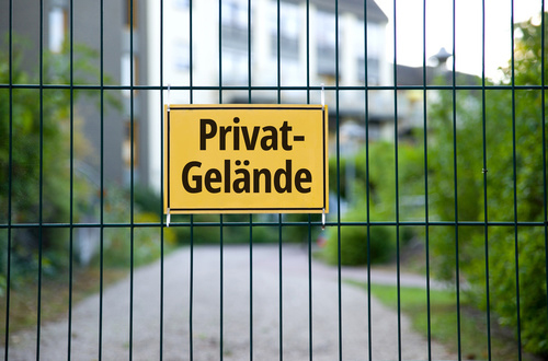 Privatgelände